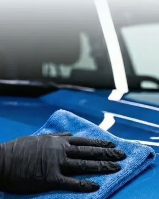 Bước 5: lau sạch lại bằng khăn microfiber và kiểm tra kết quả